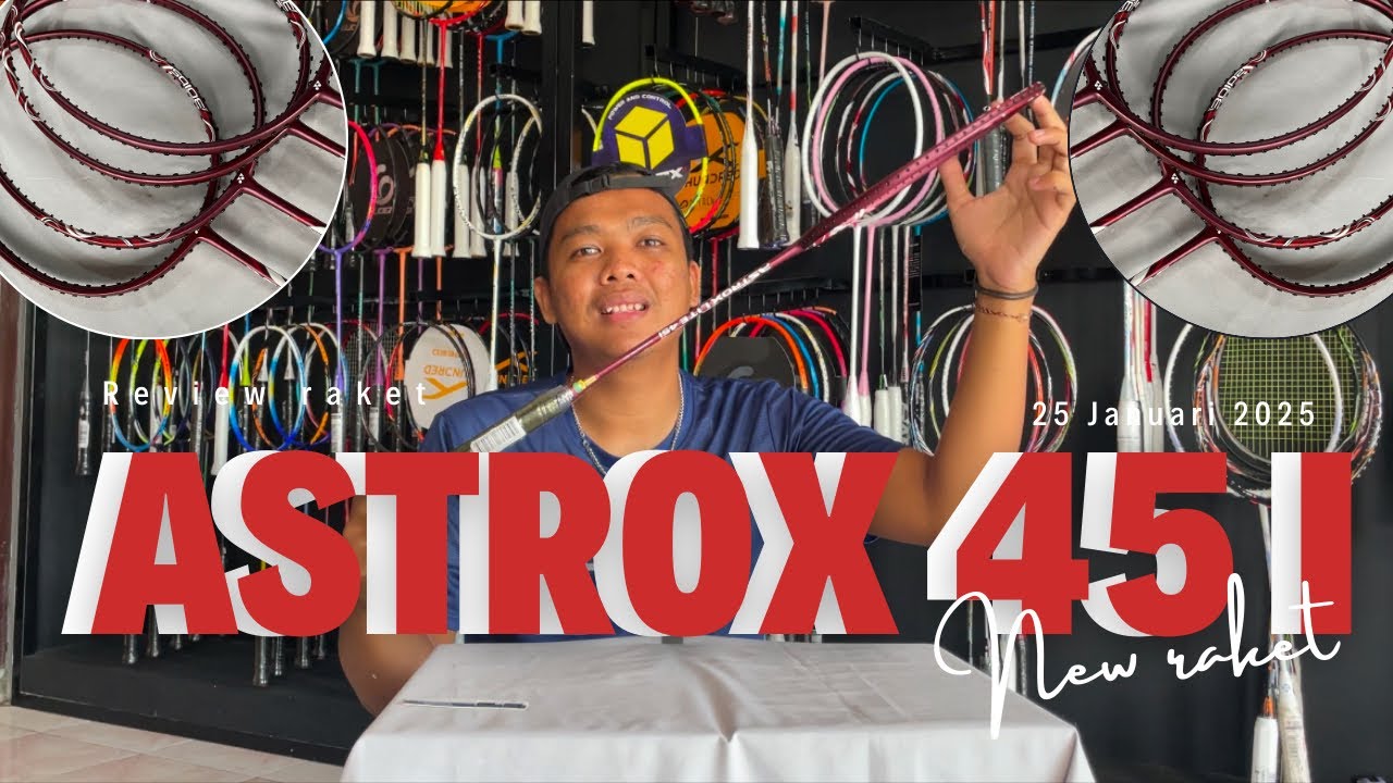 [REVIEW] YONEX ASTROX LITE 45i 🤩💥 WARNA KURENAI MIRIP ASTROX 100zz 😎