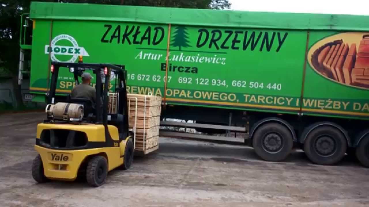 Wózek widłowy YALE w Zakładzie Drzewnym sprawdzi się doskonale
