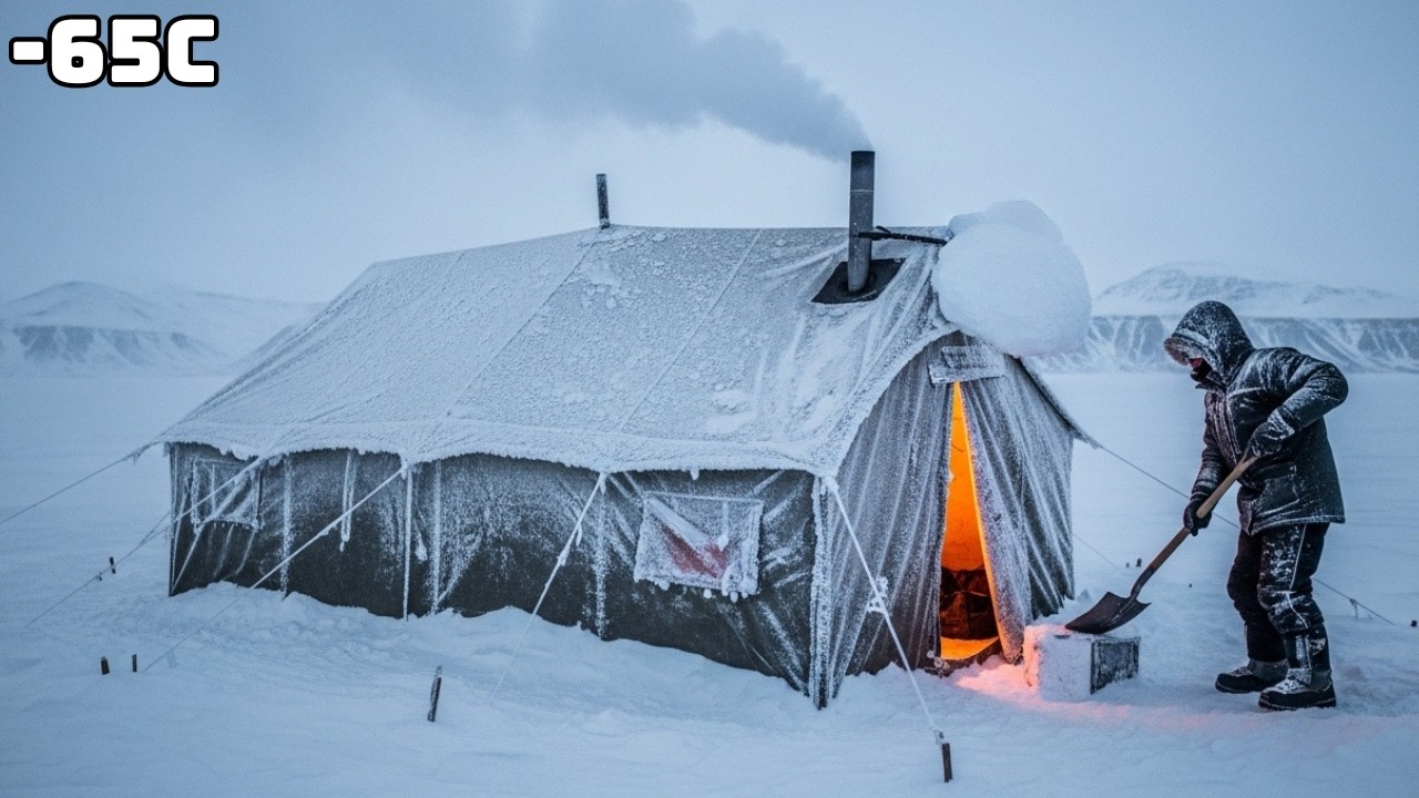 &minus;65&deg;C Frozen Plateau Camp | Arctic