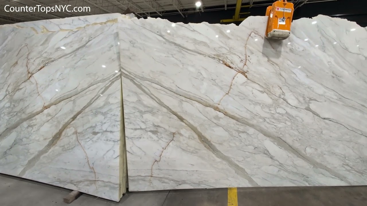 Calacatta Gold Marble Slab Stone NYC