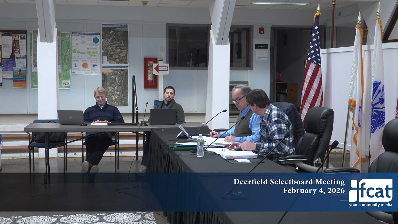 Town of Deerfield Selectboard Meeting - February 4, 2026
