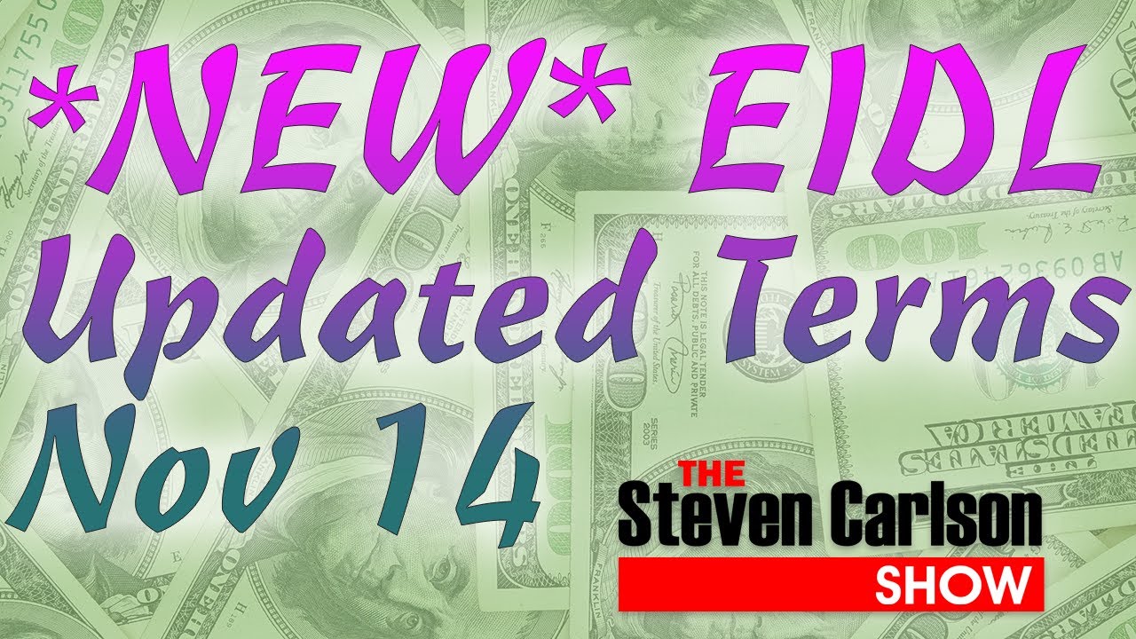 EIDL Grant Update & New Stimulus Coming [NOV 14]