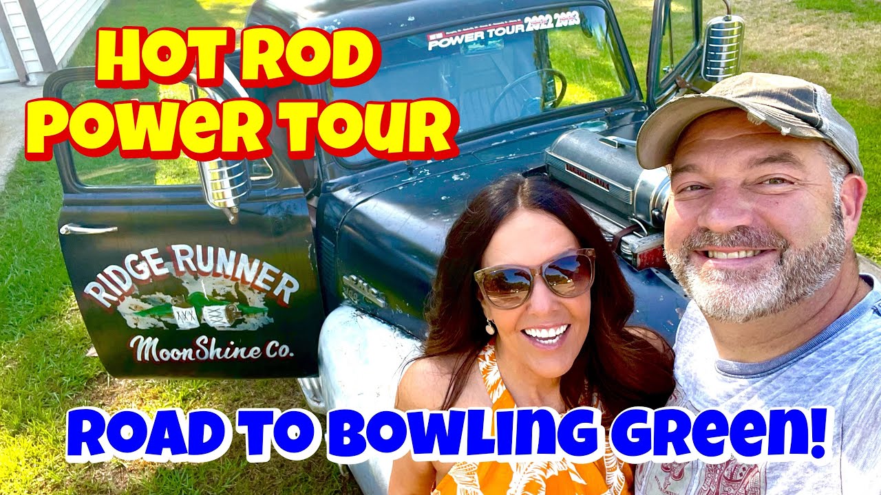 Hot Rod Power Tour 2024! **Автомобильное путешествие ПЛЮС День 1: Гоночная трасса Beech Bend. Веч...