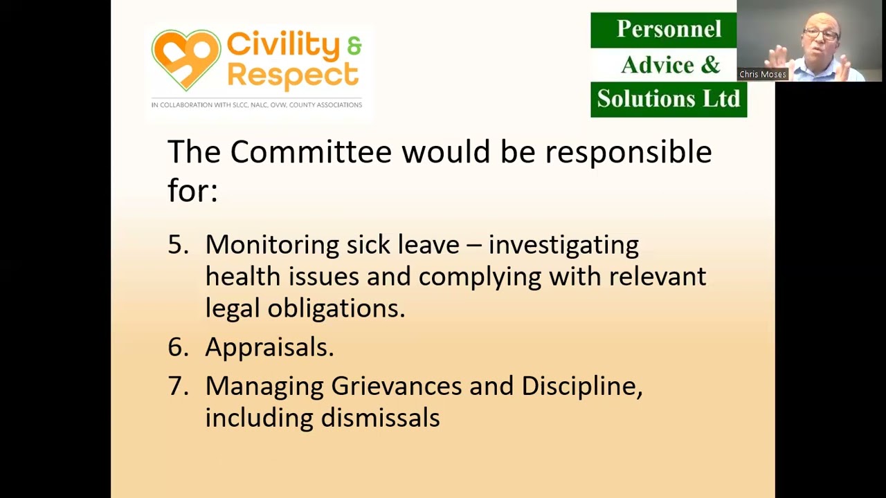 Councillors Responsibilities As Employers - Podcast 1