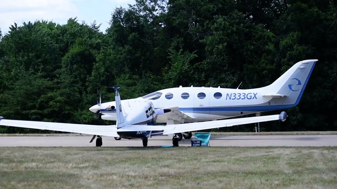 Epic E1000 departing Innovations in Flight 2024