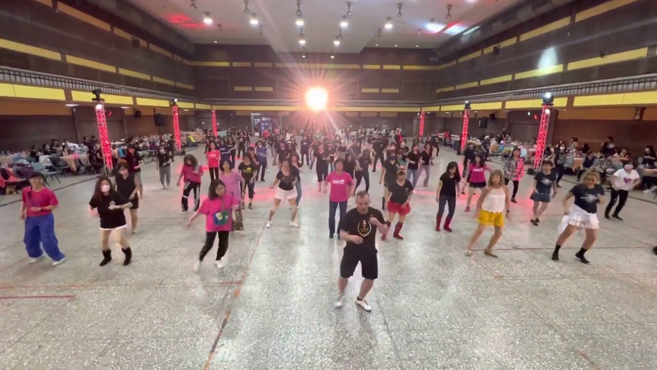 Circus Line Dance by Joey Warren & Rachael McEnaney-White @ 2023 iDance Taiwan