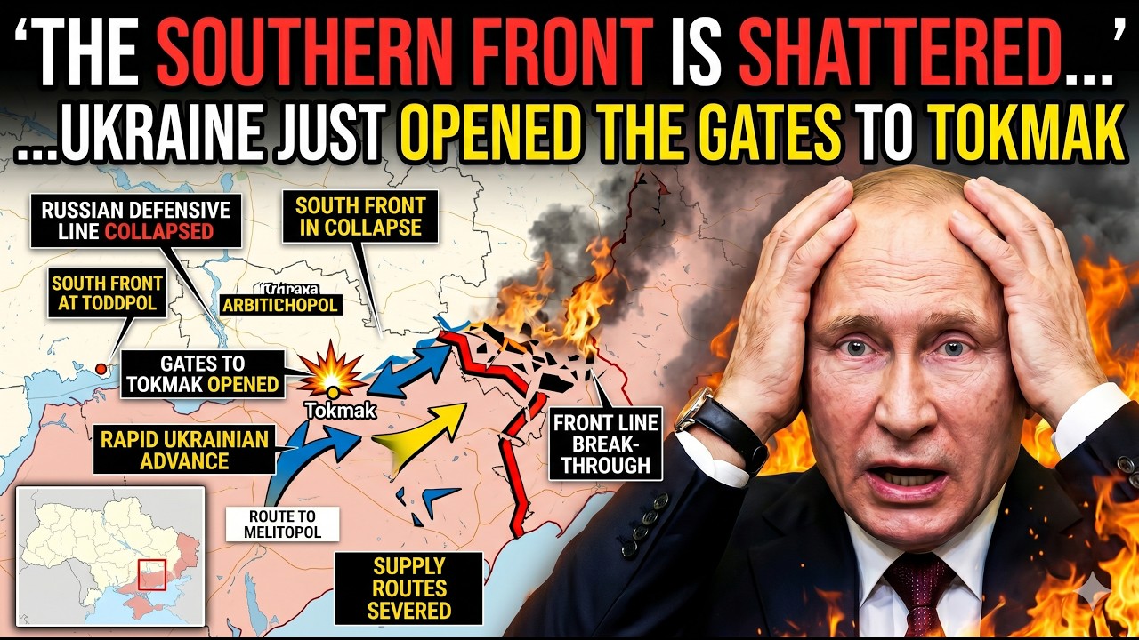 Ukraine Just SHATTERED Russia's Southern Front&hellip; The Road to Tokmak Is Wide Open