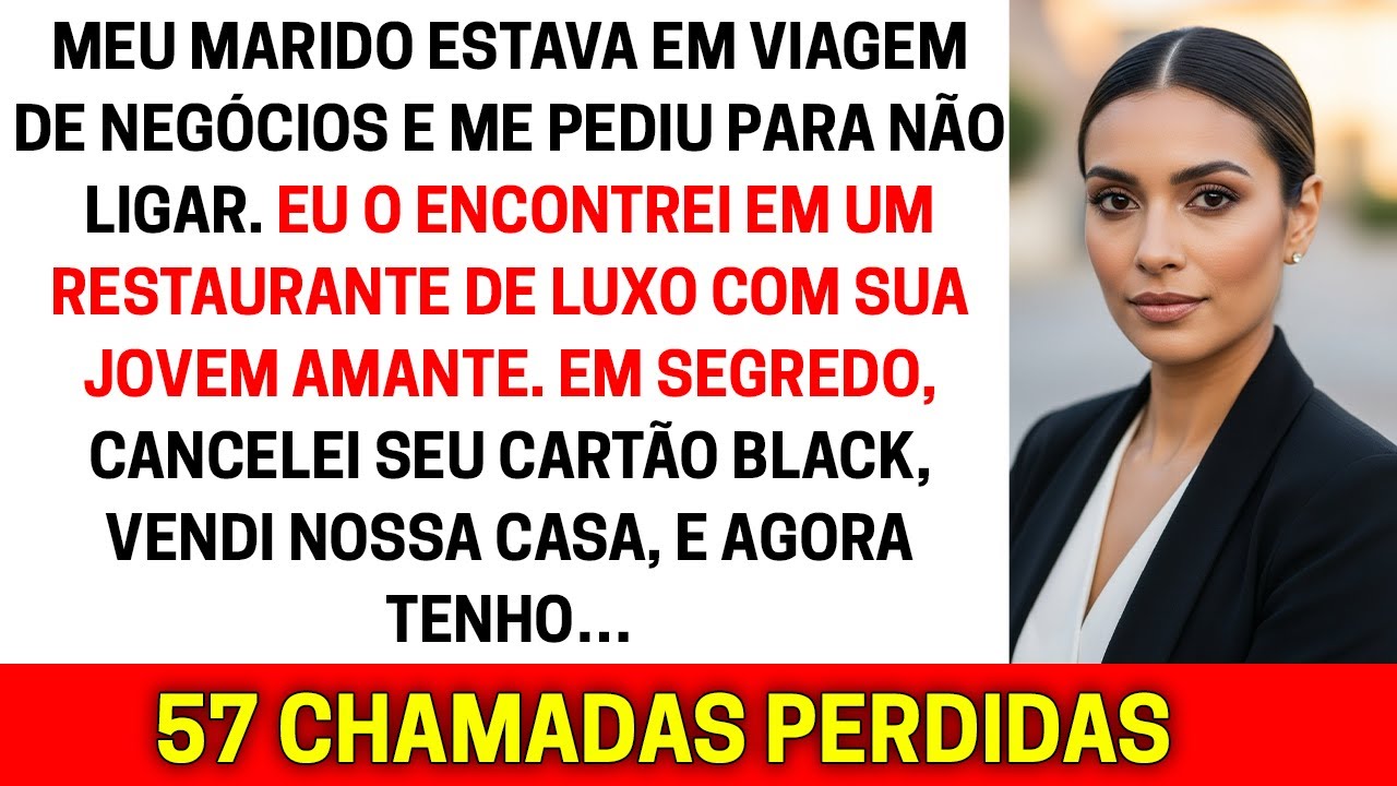 “Ele disse que era trabalho. Eu o encontrei com a amante e bloqueei o cartão dele na hora.”