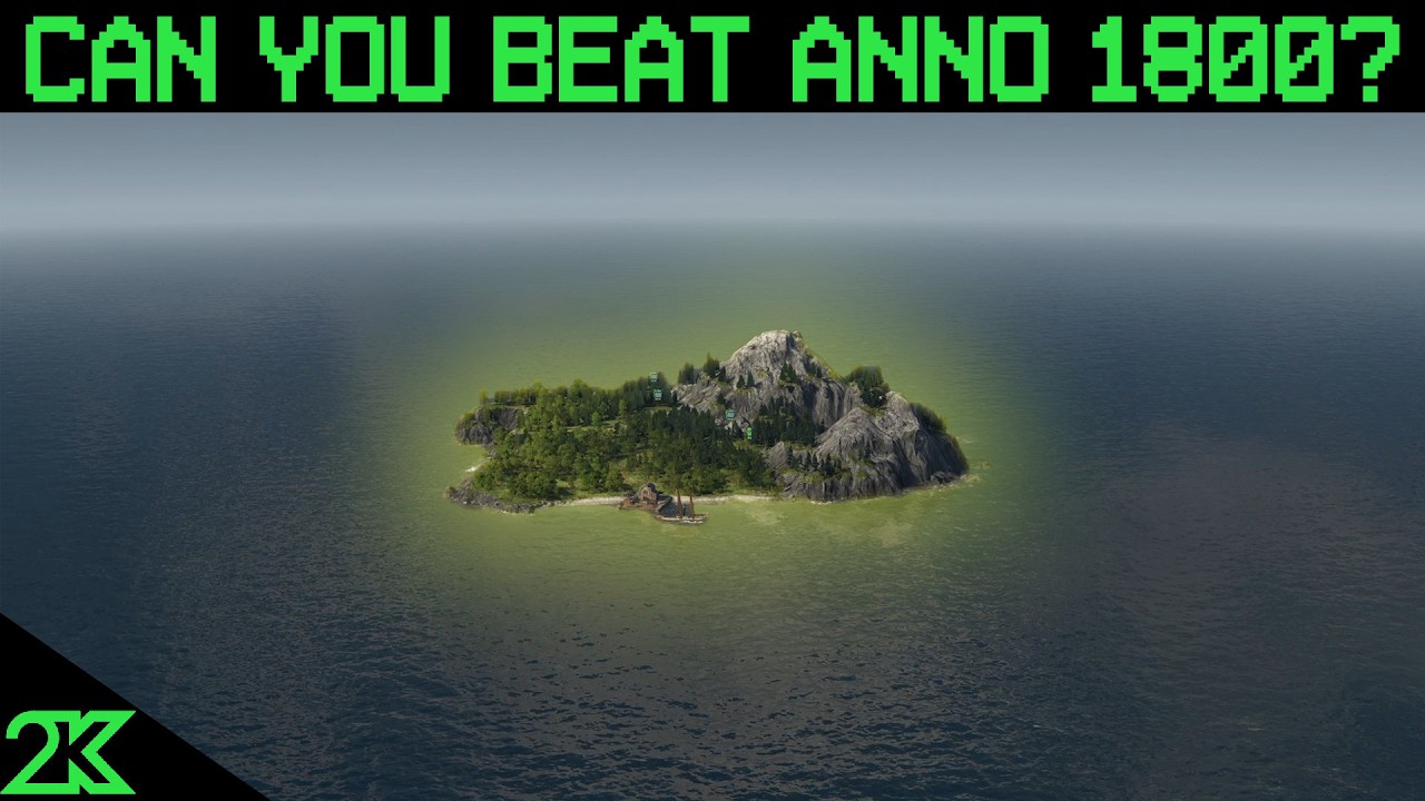 Сможете ли вы победить Anno 1800 на ОДНОМ МАЛЕНЬКОМ острове?