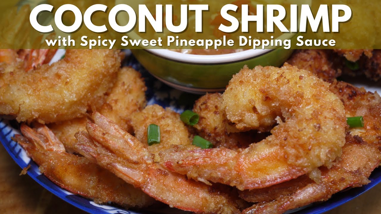 Fry the PERFECT Coconut Shrimp Today | Wally Cooks Everything