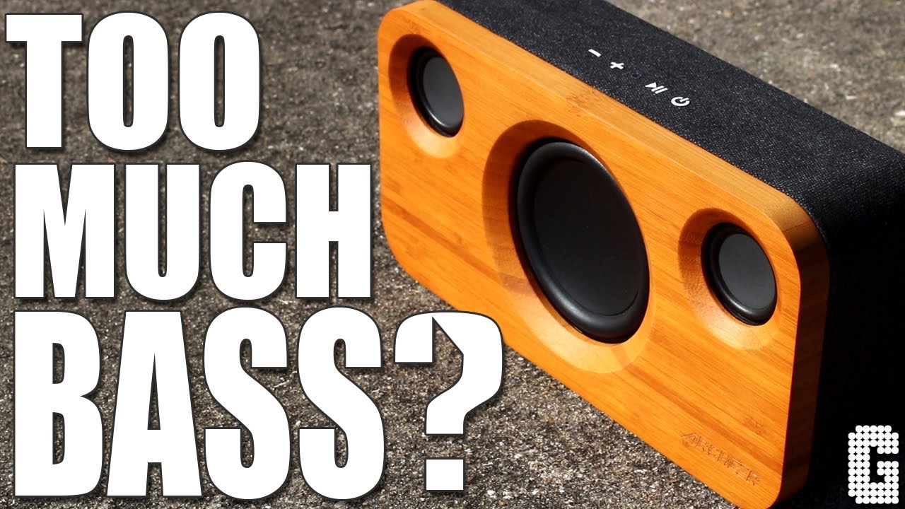 TOO MUCH BASS? : Archeer A320 Bamboo Wireless Speaker