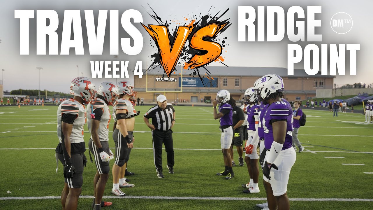 Greater Houston Showdown! 🔥| Ridge Point vs Travis| Texas 6A Football 🏈