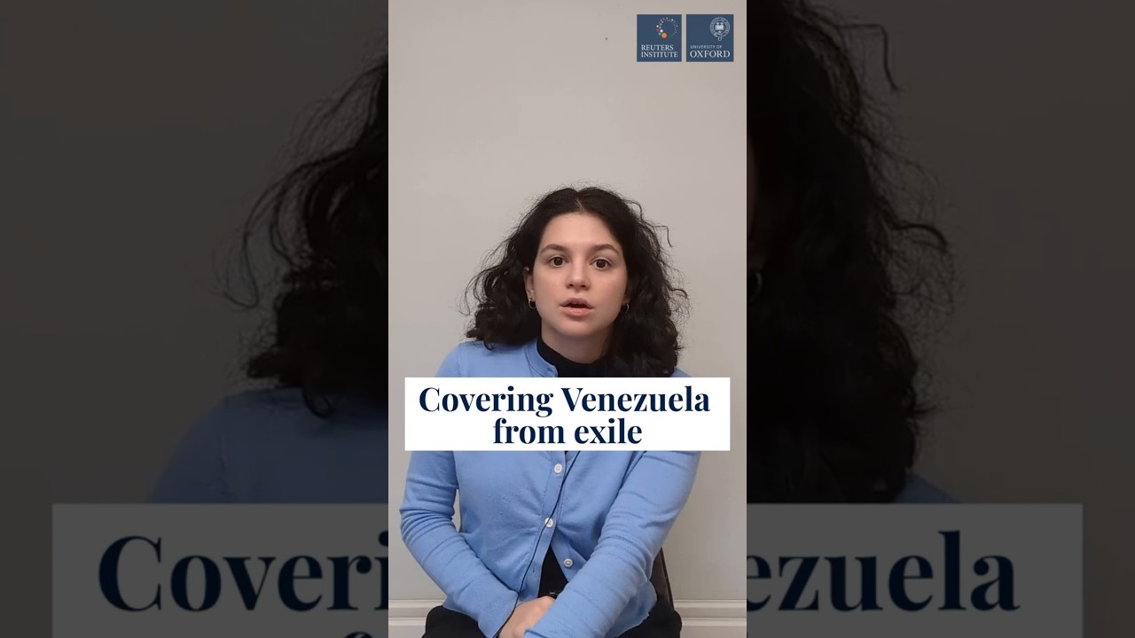 Освещаю события в Венесуэле из изгнания.