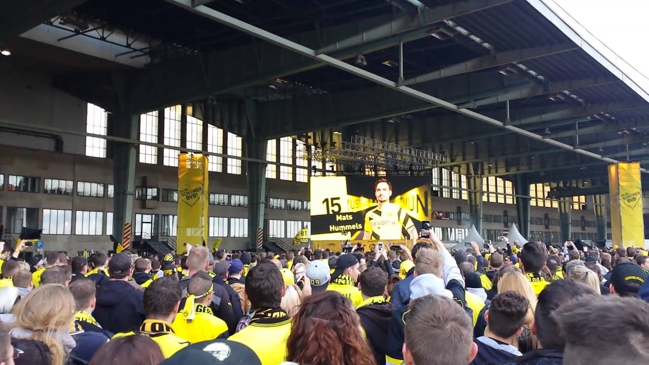 BVB Borussia Dortmund - DFB Pokal Finale Berlin Tempelhof