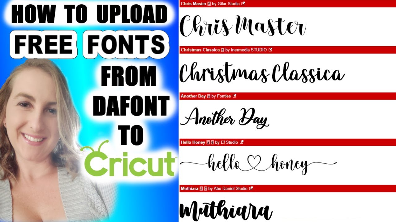 HOW TO UPLOAD FONTS FROM DAFONT TO CRICUT DESIGN SPACE IN WINDOWS