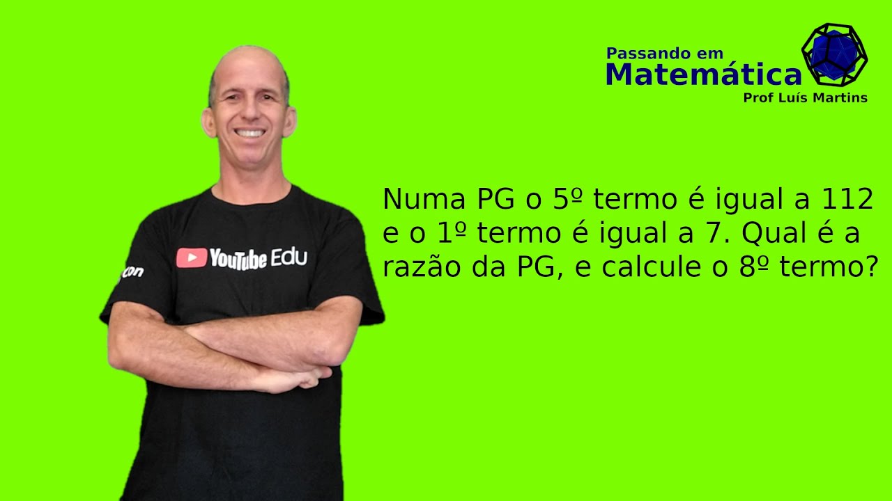 Numa PG o 5º termo é 112 e o 1º termo é 7. Qual é a razão da PG, e calcule o 8º termo?