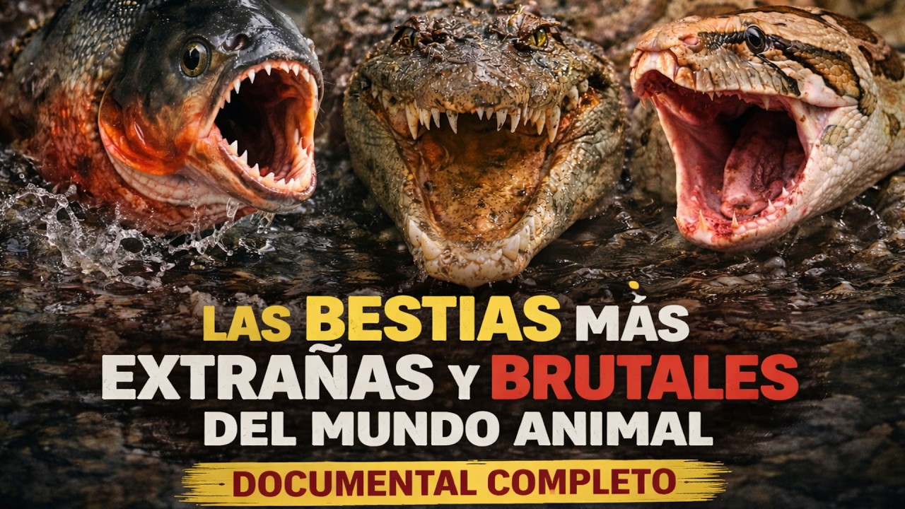 Las Bestias M&aacute;s Extra&ntilde;as y Brutales del Mundo Animal | Documental Completo