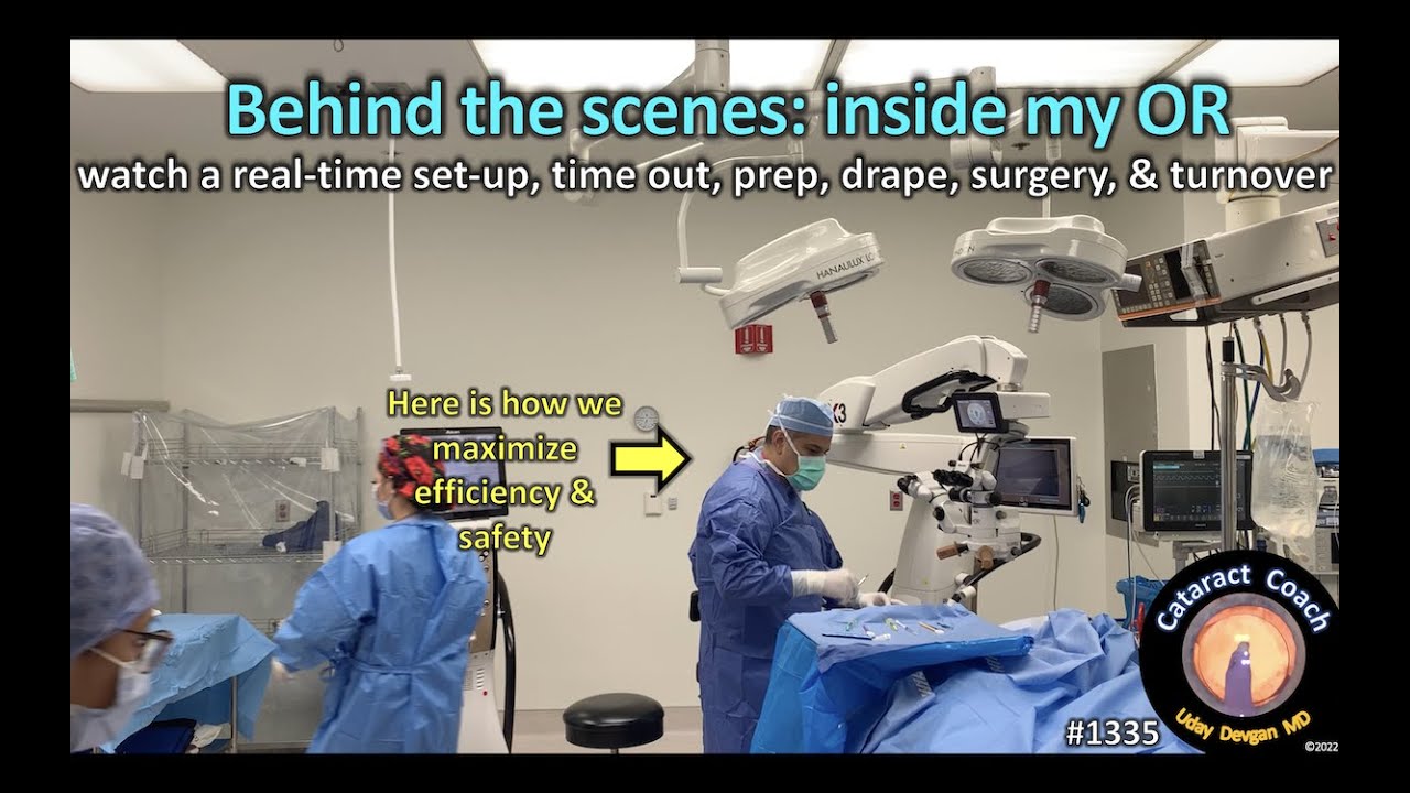 CataractCoach 1335: behind the scenes: inside my OR - cataract surgery
