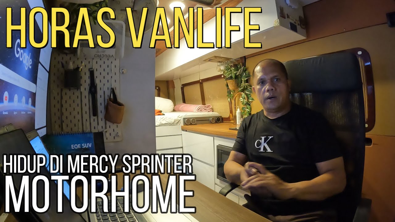 Hidup sehari hari di Motorhome