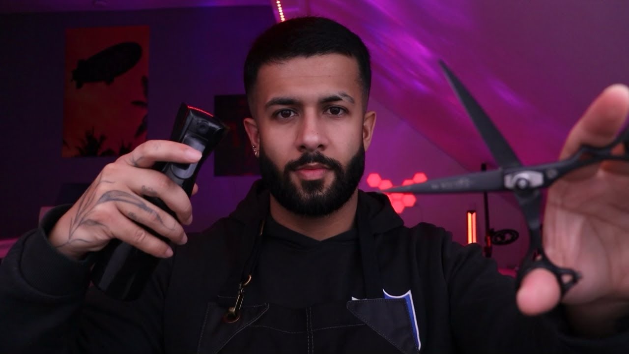 Простой опыт стрижки ASMR ✂️