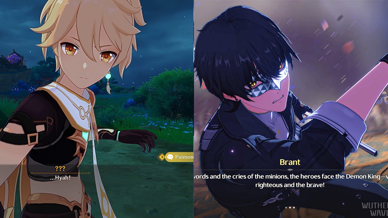 Animation Dialog In-Game Comparison