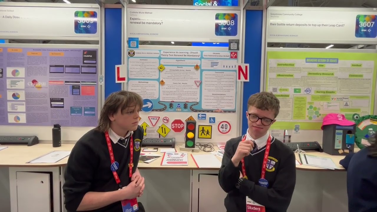Stripe Young Scientist - Coláiste Muire Máthair