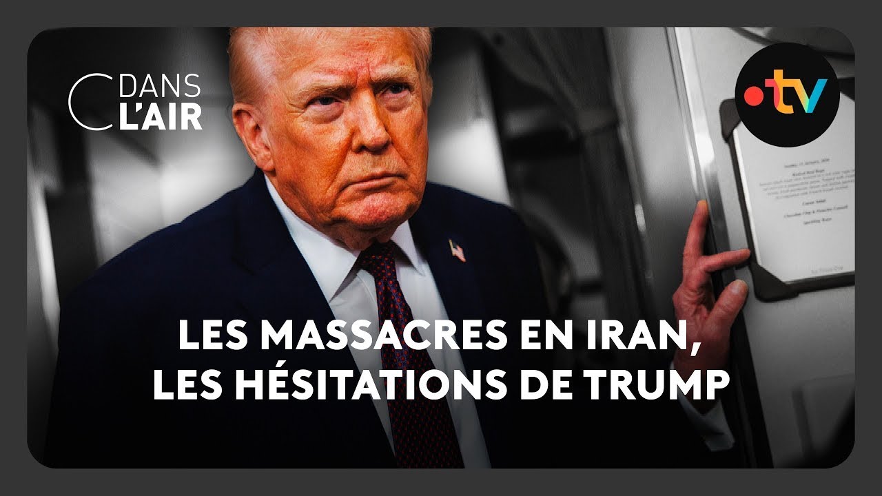 Les massacres en Iran, les hésitations de Trump  -  C dans l’air - 14.01.2026