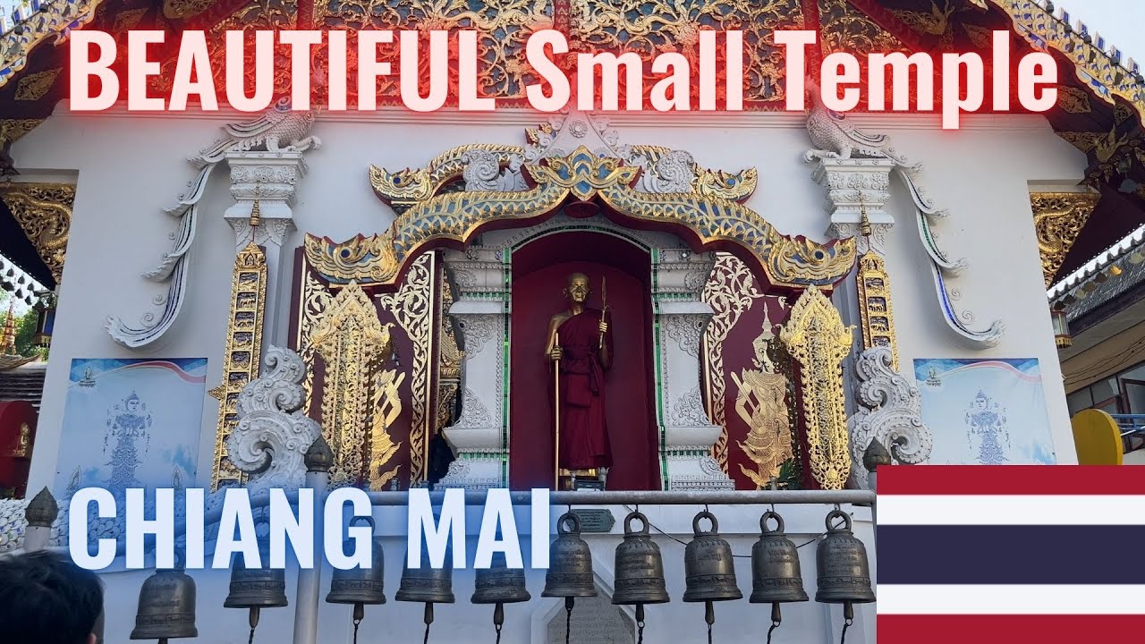 My FAVOURITE Small Temple in Chiang Mai Center - Wat Upakhut Temple