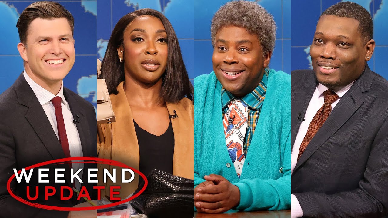 Weekend Update ft. Ego Nwodim and Kenan Thompson - SNL