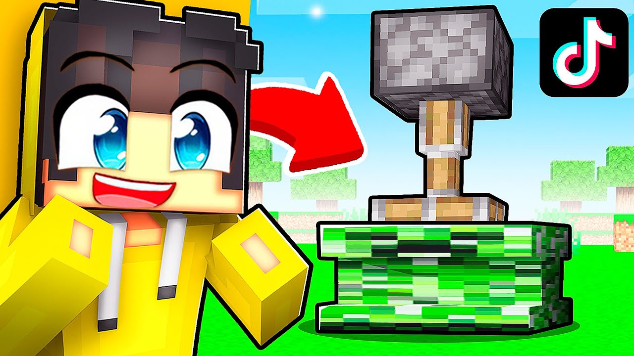 Minecraft'ta Tiktok Hayat Hilelerini Denedik! (Gerçekten Oldu) 😱 | Minecraft