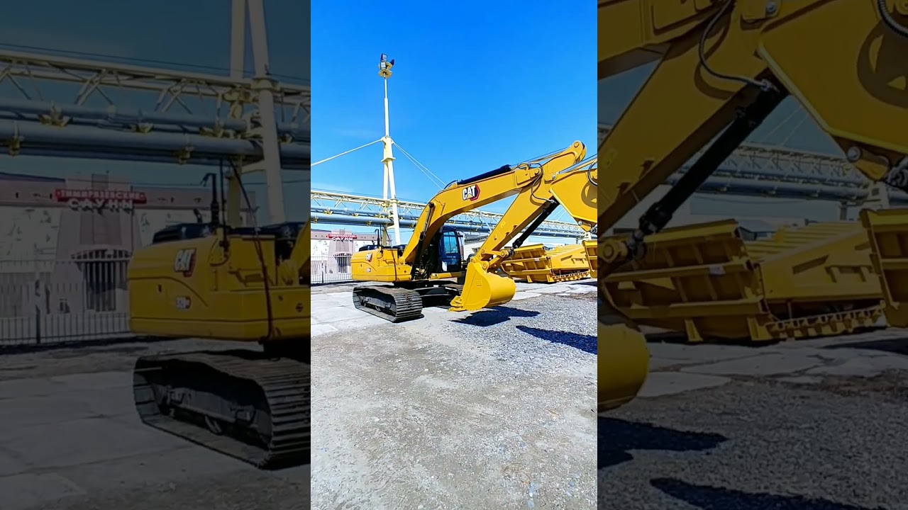Новый экскаватор Cat 320 GX