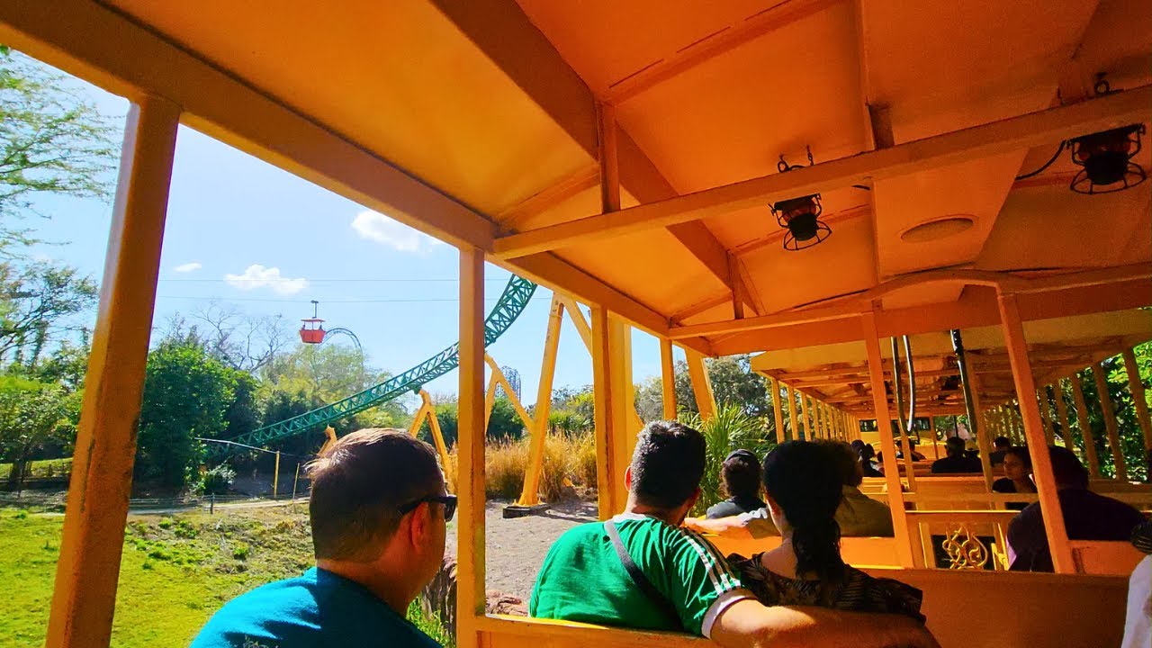 Bush Garden Serengeti Express Train Ride Tampa Florida