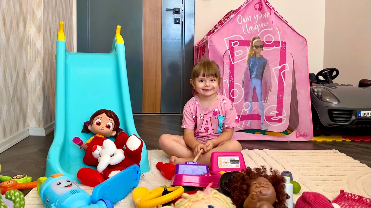 İNCİ BÜTÜN OYUNCAKLARI DAĞITTI🤪🧸🚂🌈🦄| ÇOCUK EĞLENCE VİDEOLARI🎪🫶🍭