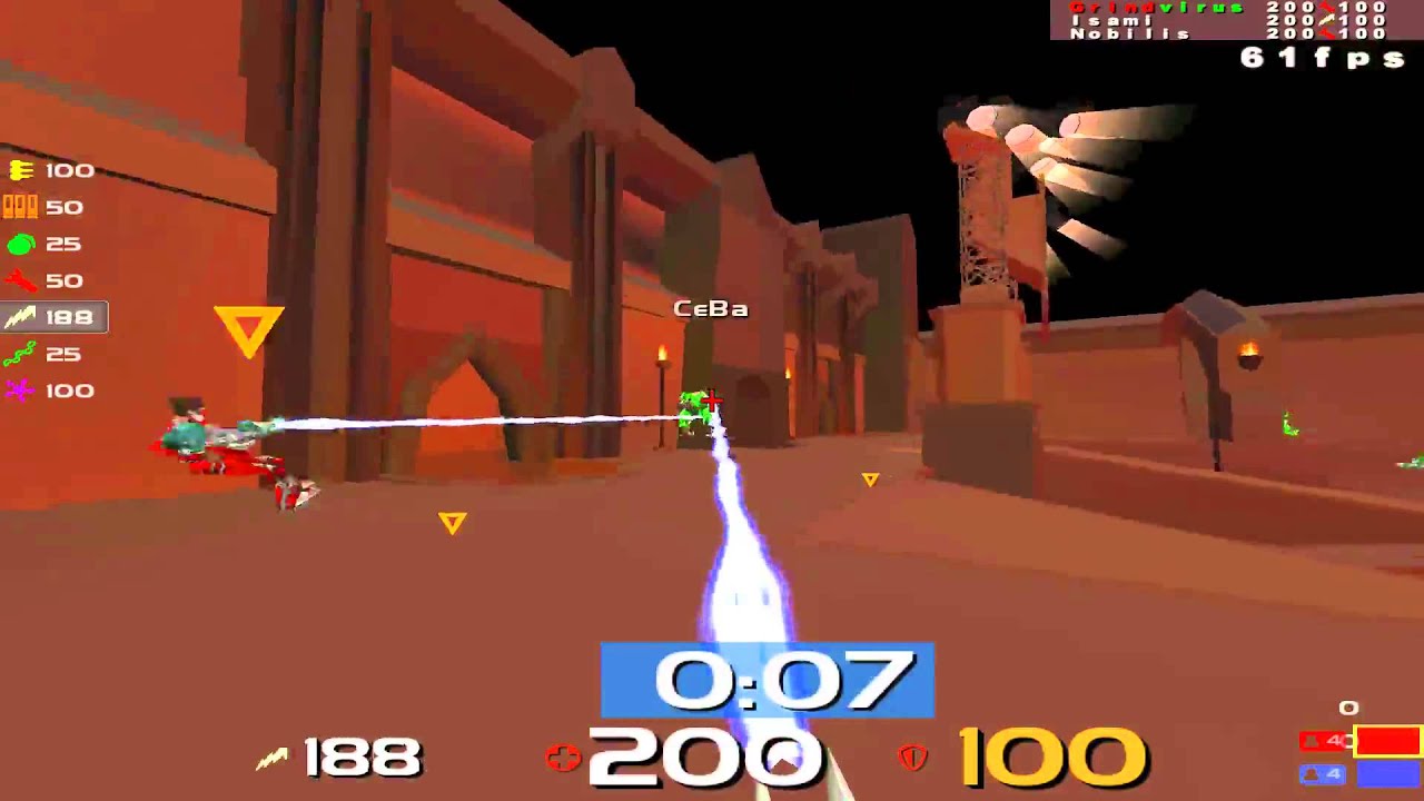 Quake Live CA Fragrun