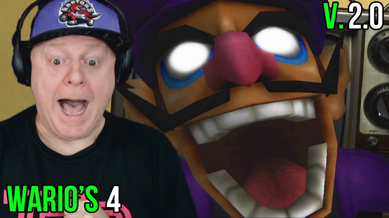 WALUIGI RAN DOWN A HALL TO JUMPSCARE ME | WARIO'S 4 V2.0 - BOTH MAX CUSTOM NIGHTS COMPLETED + EXTRAS