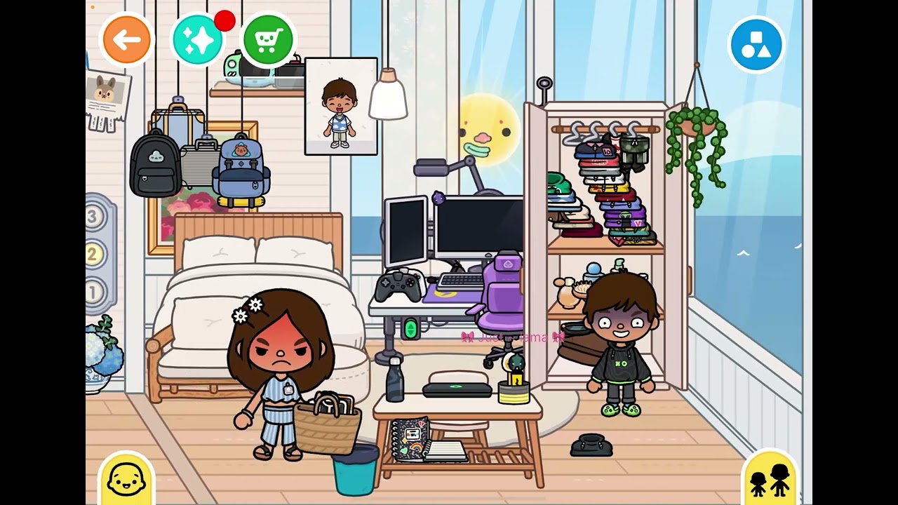 {العائلة الجميلة 🎀🐚} ~ {34🎧} ~ {رحنا بيت اهل الاب 🌷🥹} ~ { حلا ضايقتنا + طيحت من ؟ 🤍}من راح المستشفى😱