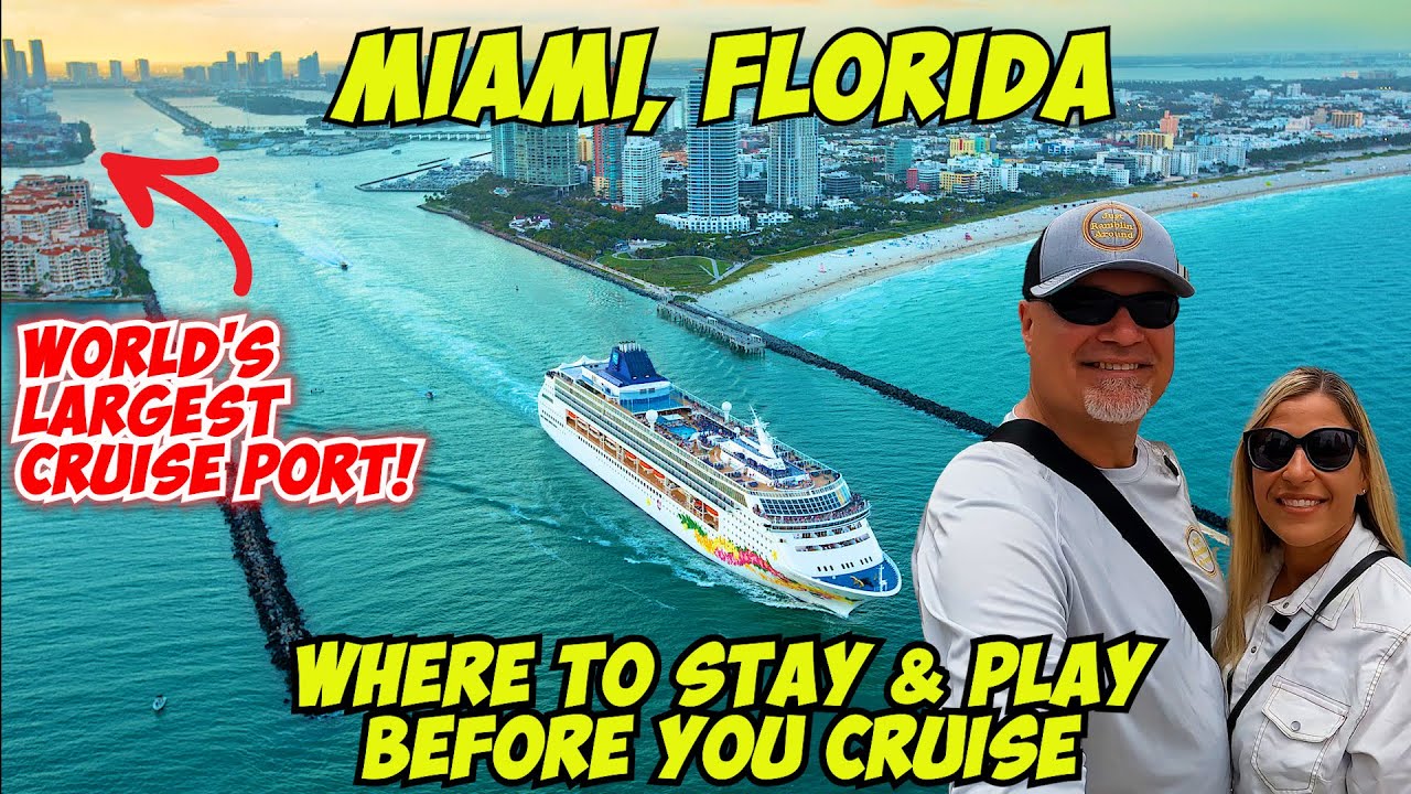 How to Spend a Day in Miami, Florida Before Your Cruise! | Bayside | Miami Beach | Downtown Hilton