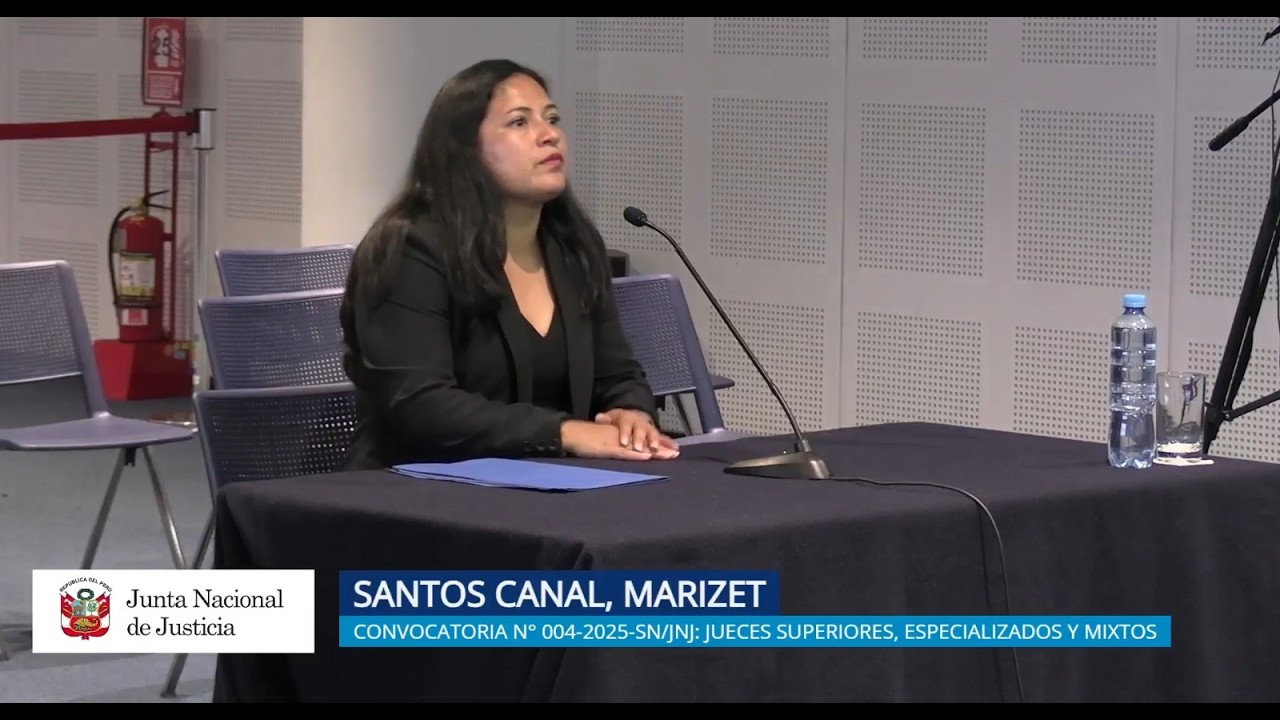 JNJ: Entrevista a Silvia Cecilia Usca Medina | Convocatoria 004-2025-SN/JNJ