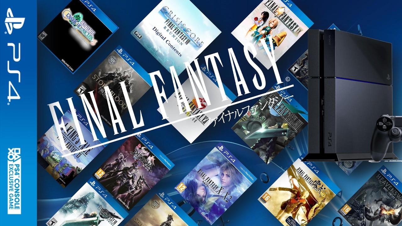 Todos Los Juegos De Final Fantasy Para PS4