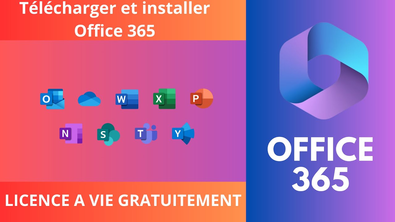 Télécharger et installer Microsoft 365 original gratuitement