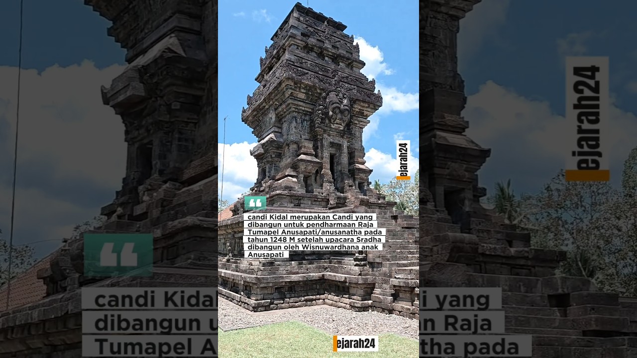 Candi Kidal Peninggalan Kerajaan Tumapel #sejarah #jawa #jawatimur #malang