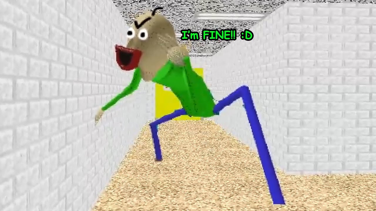 Baldi's Bascis But Baldi Is Crazy