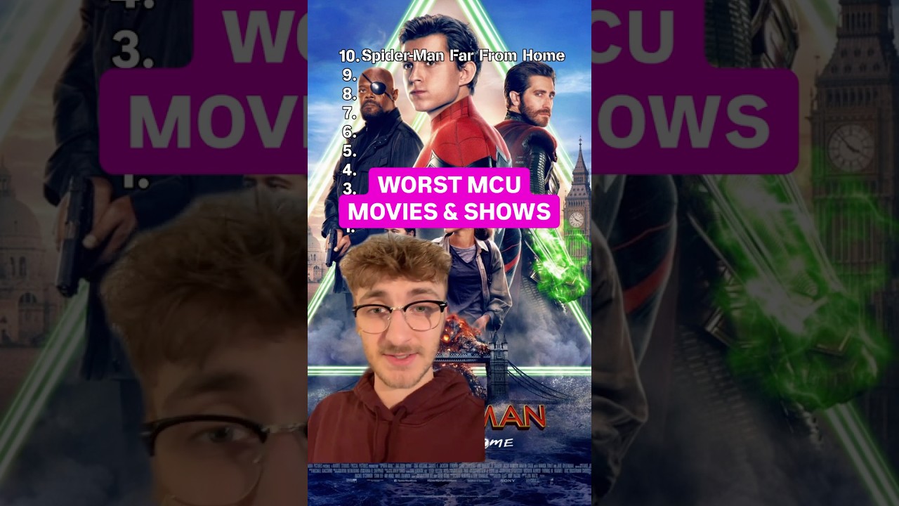 WORST MCU MOVIES & SHOWS RANKED!