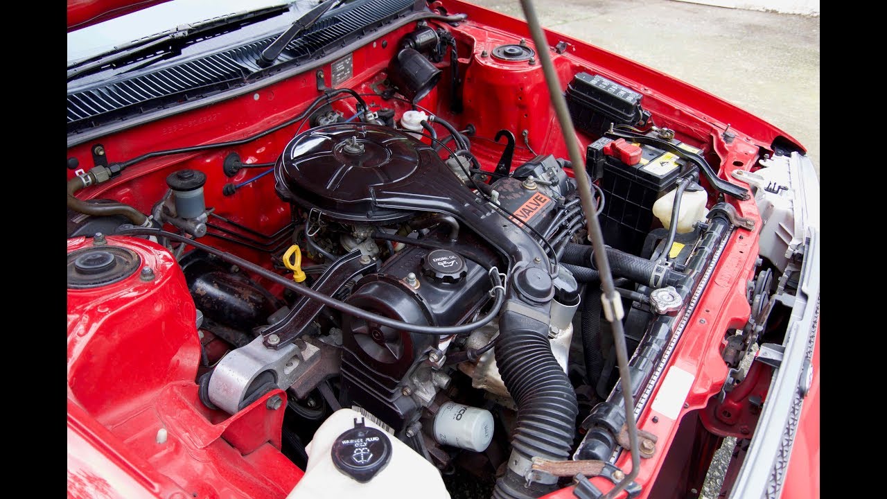 Toyota Corolla 2E start up and quick drive