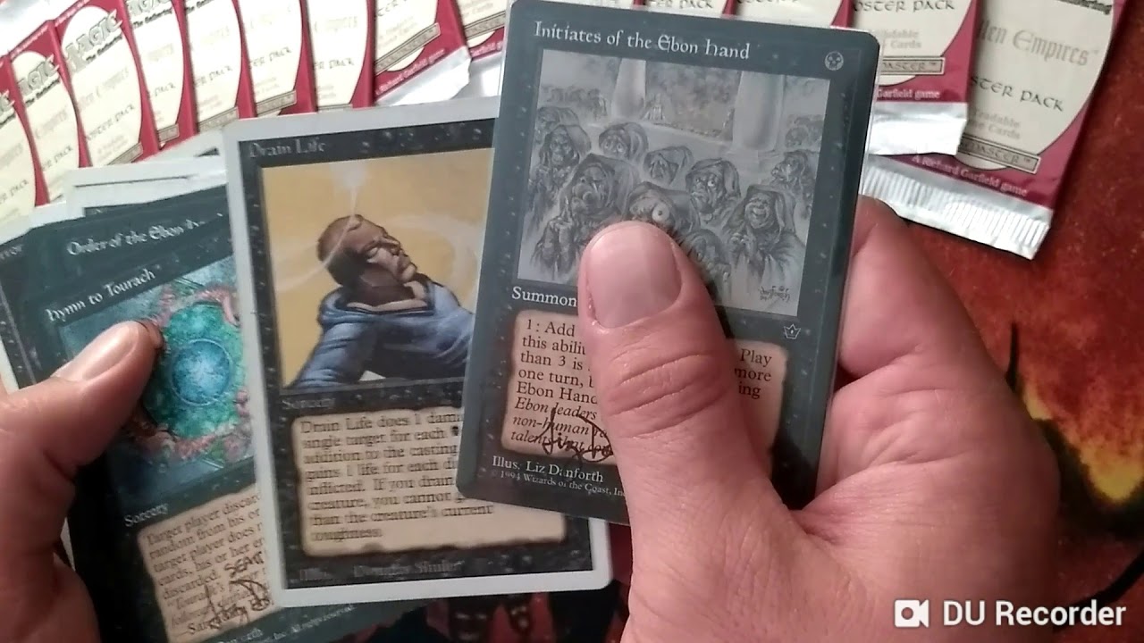Fallen Empires: Set Review, Artist Proofs, Old School, Deck Techs, and Opening Boosters!