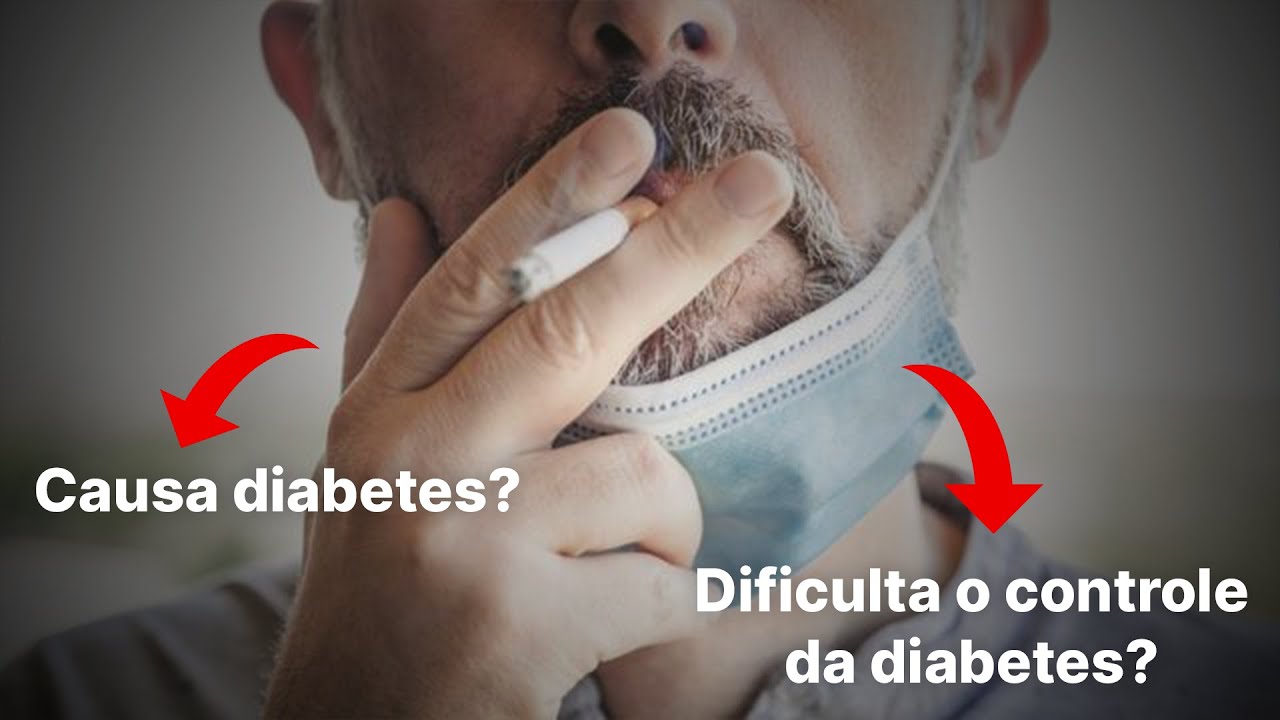 Será que o fumo causa diabetes? Ou dificulta o controle?