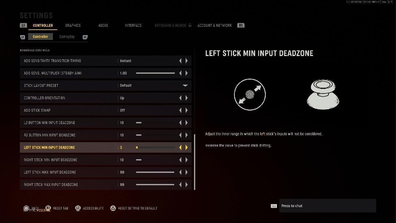 COD Vanguard: Best Left & Right Stick Min/Max Input Deadzone Settings!