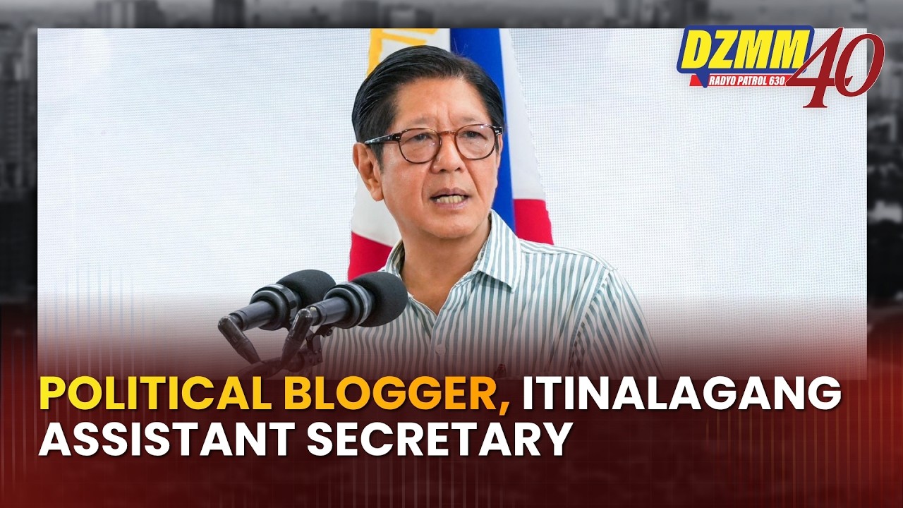 Marcos appoints 'Thinking Pinoy' blogger as assistant secretary of Office of the Cabinet Secretary