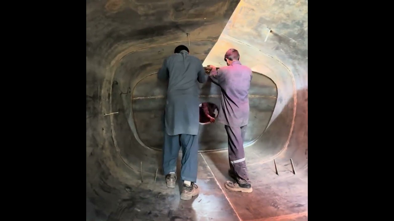 The Incredible Journey: Building an Oil Tanker from Raw Steel