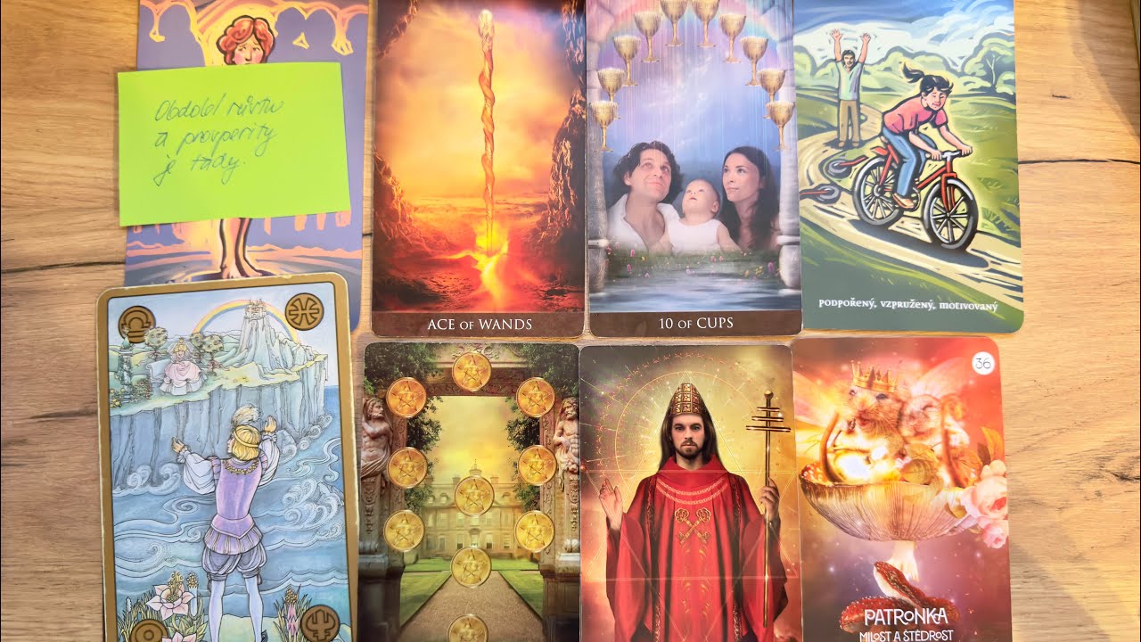 🌈 Co NOVÉHO k Vám přichází? 🌈🤩🥳 ŠTĚSTÍ klepe na dveře 🍀 Výklad karet